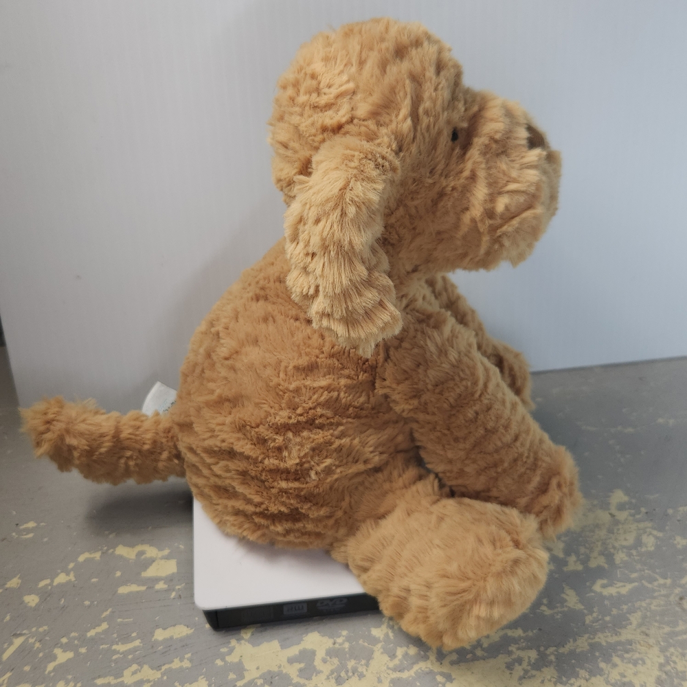 Jellycat Fluffy Tan Dog Plush - Picture 4 of 12